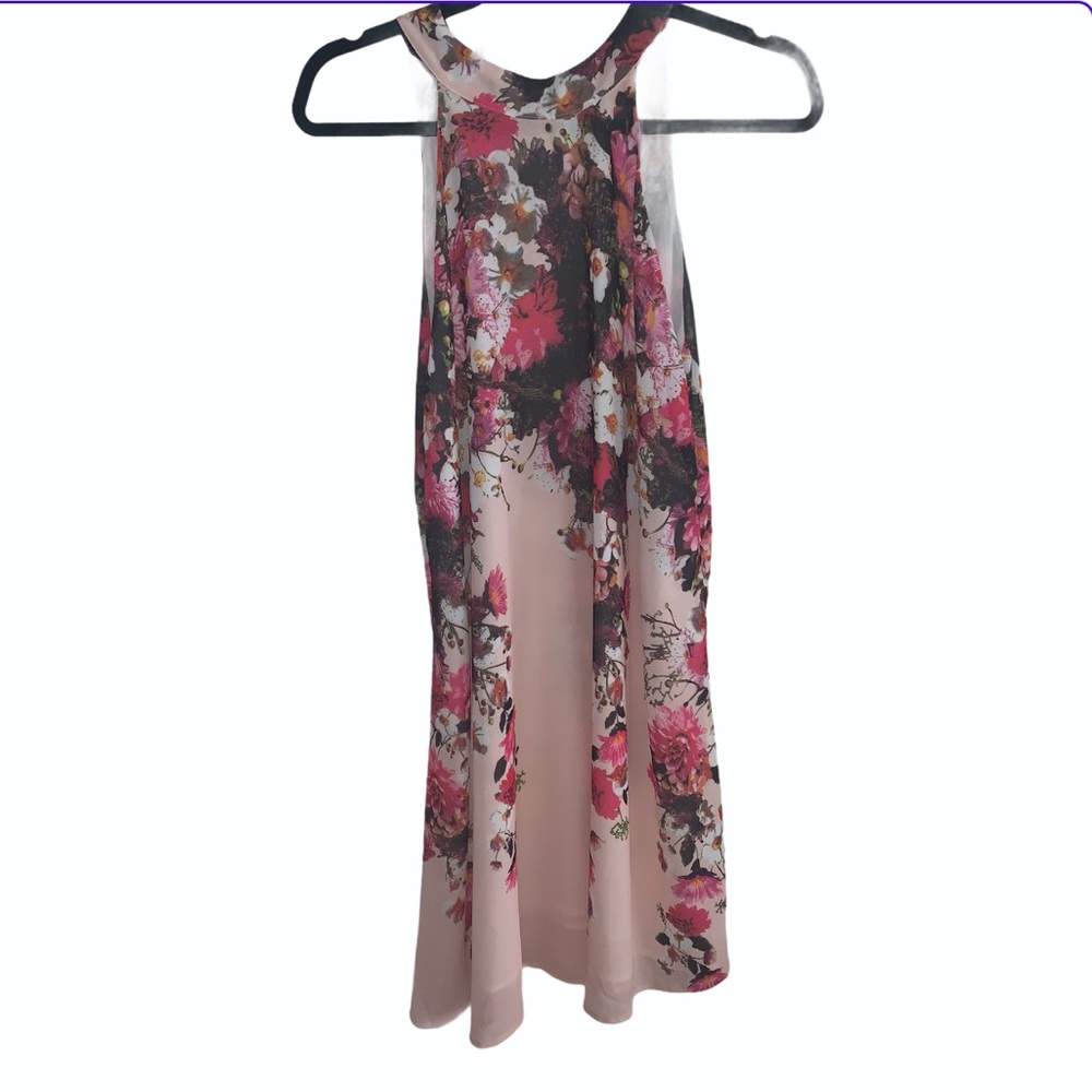 NWOT Floral halter dress Medium